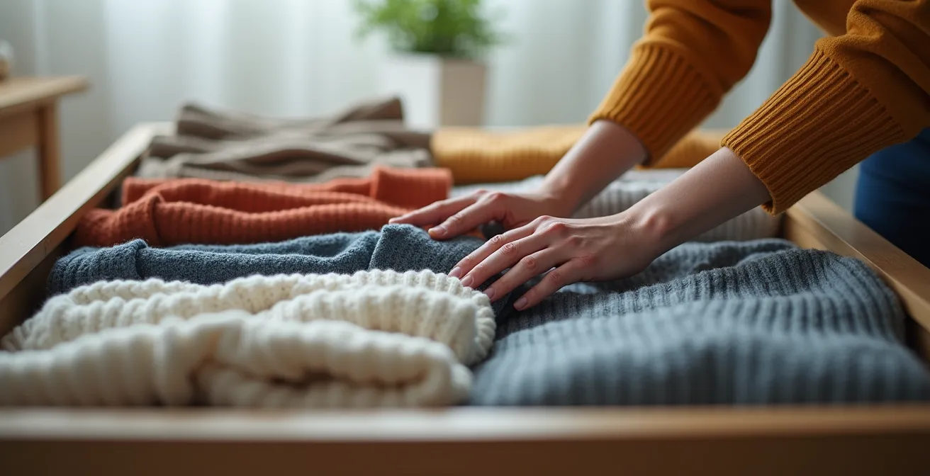 Vue comparative de deux chambres montrant l'optimisation de l'espace