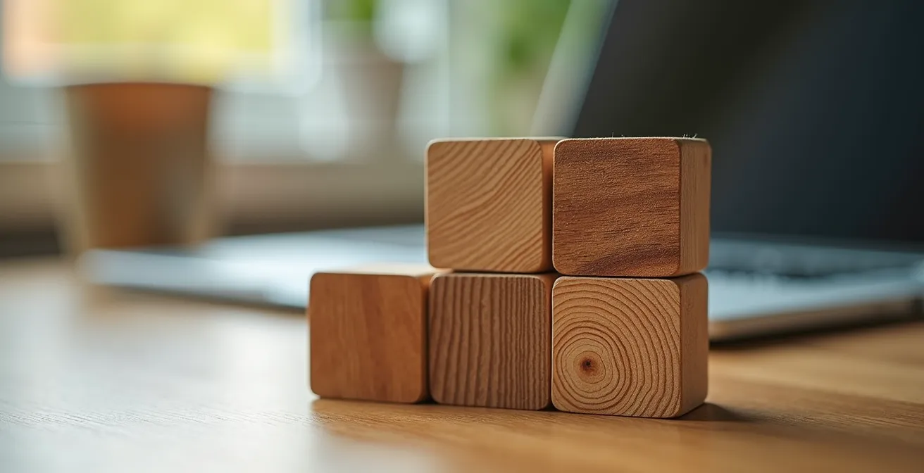 Matrice à quatre quadrants pour prioriser les achats de mobilier